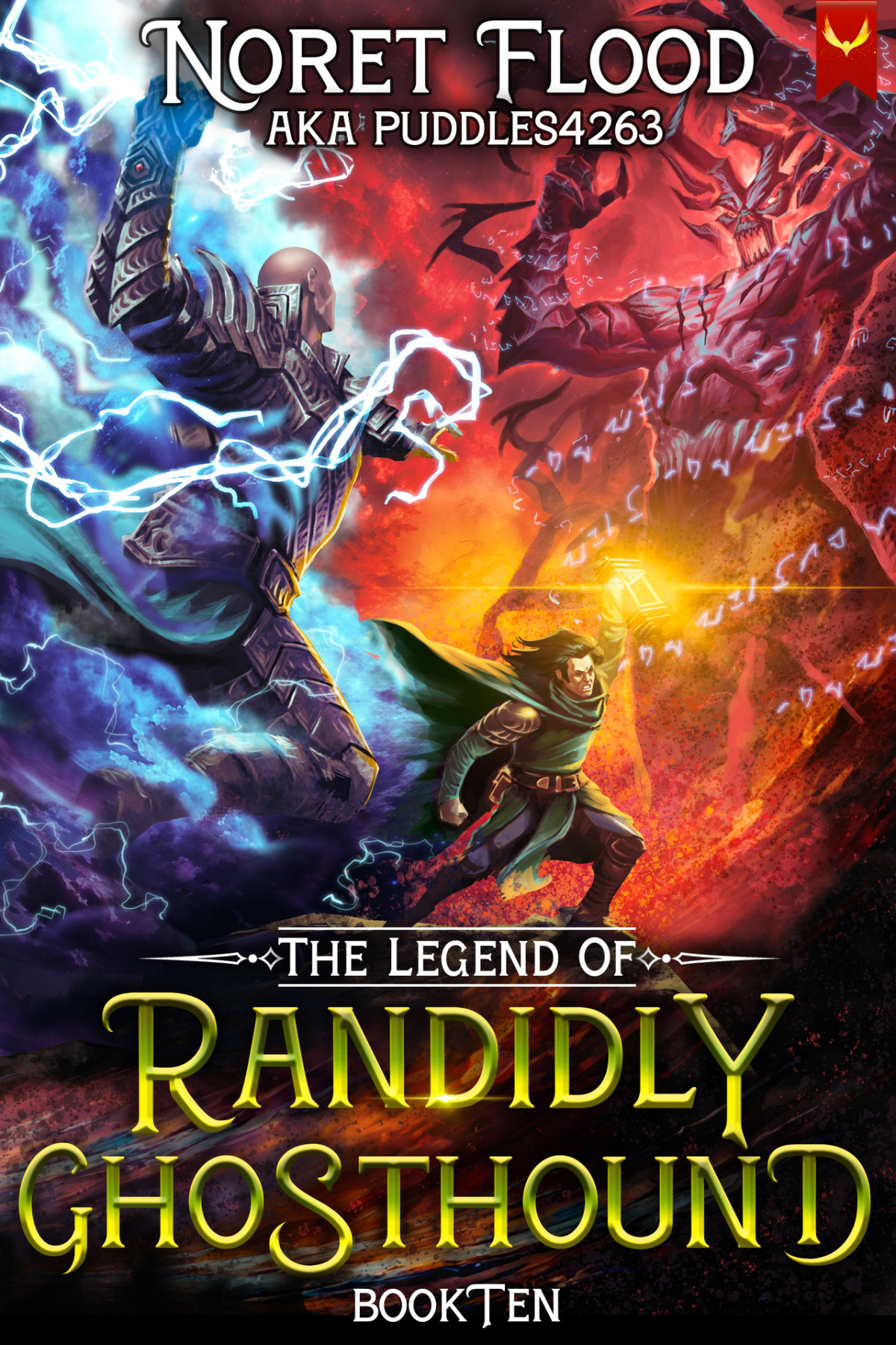 The Legend Of Randidly Ghosthound 10 A Litrpg Adventure Noret Flood