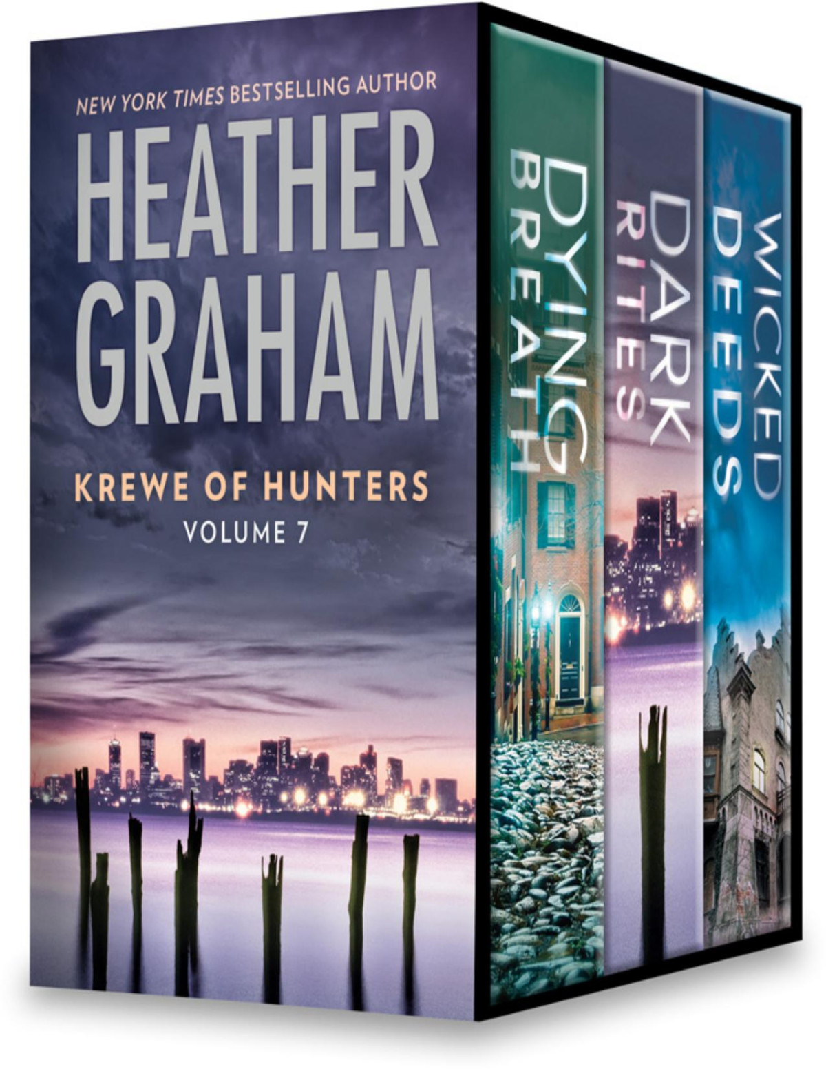 Krewe Of Hunters Collection Volume 7 Dying Breath Dark Rights Wicked Deeds Heather Graham