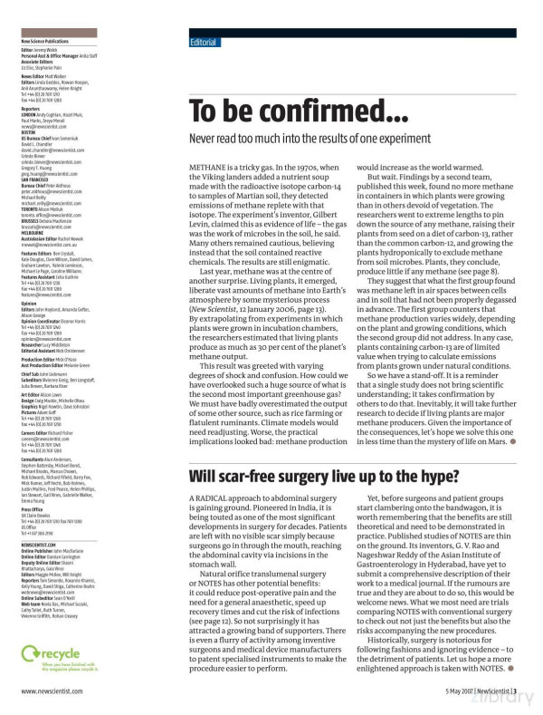 New Scientist 20070505 Unknown