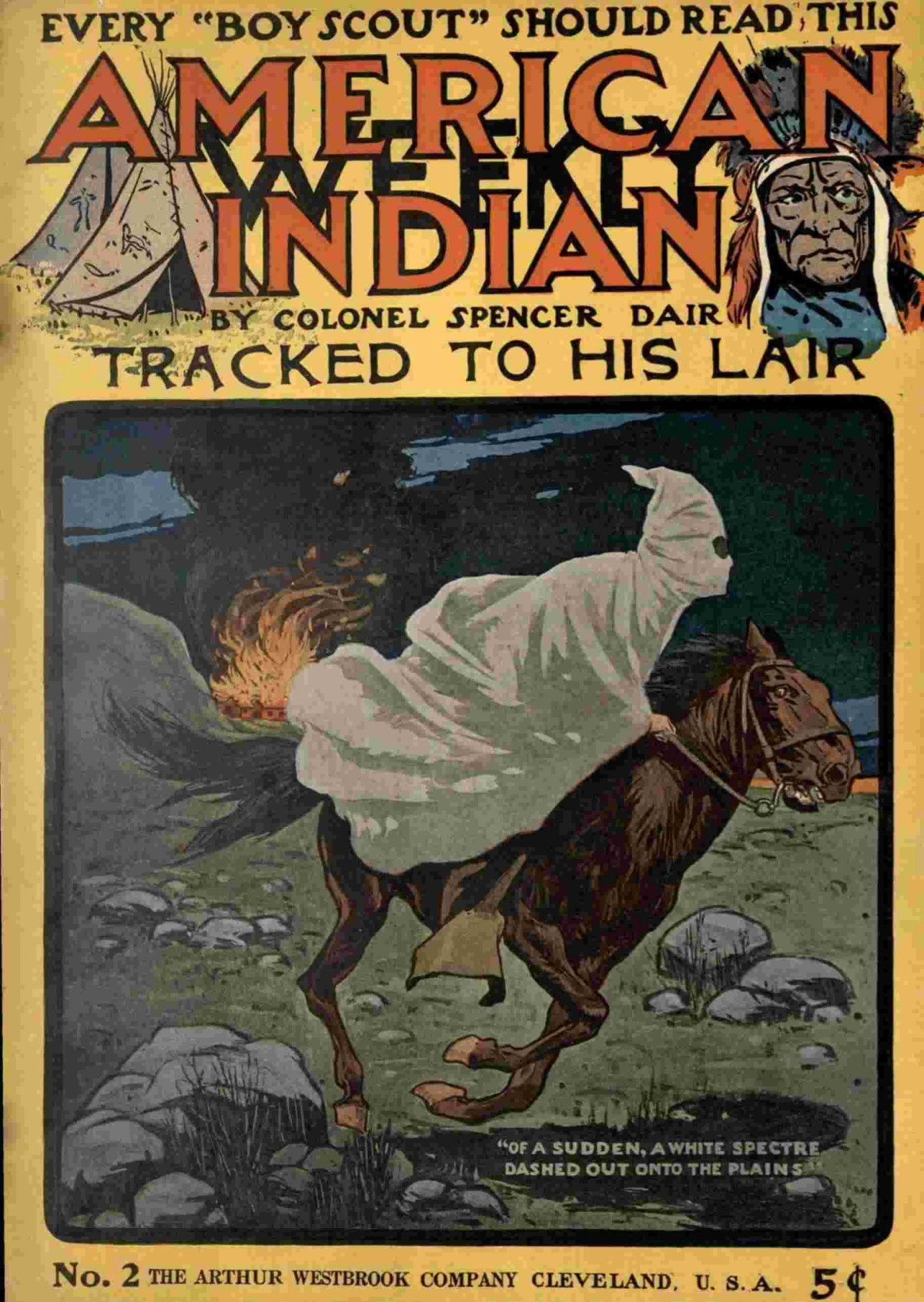 American Indian Weekly Vol 1 No 2 Spencer Dair