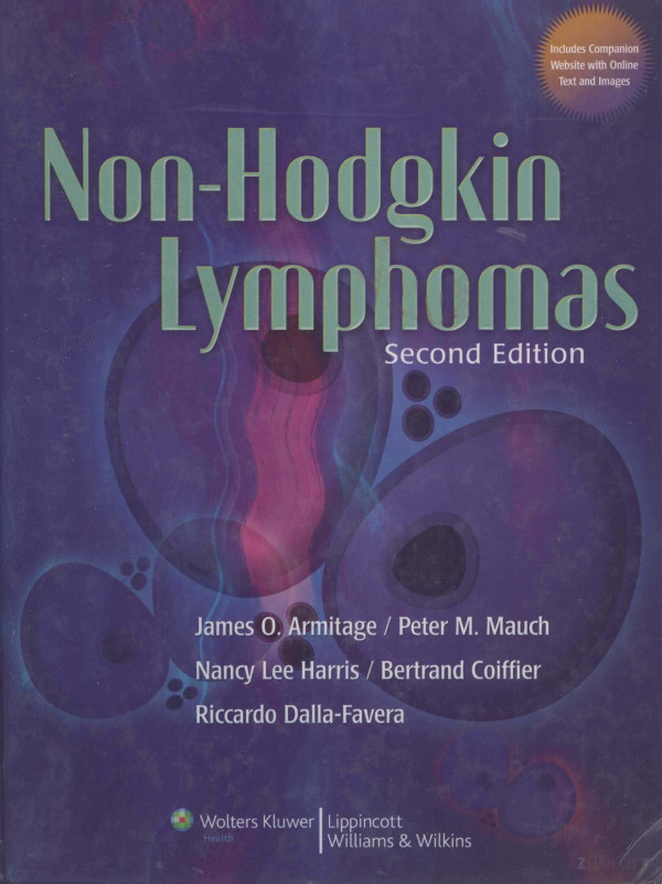 Nonhodgkin Lymphomas 2010th Edition James Oarmitage Md And Peter Mmauch