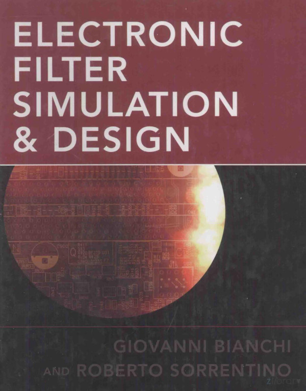Electronic Filter Simulation Design 2007th Edition Giovanni Bianchi