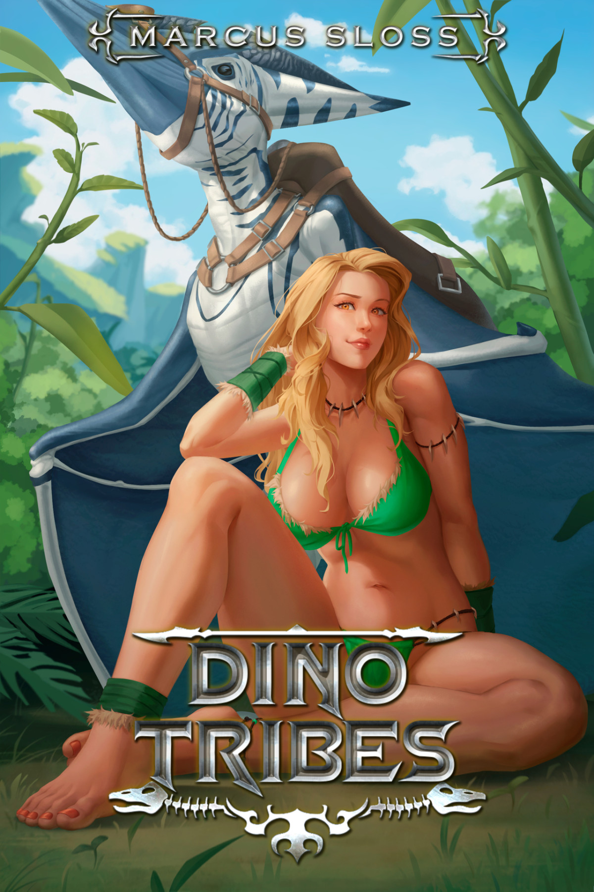 Dino Tribes 1 A Litrpg Prehistoric Epic Marcus Sloss