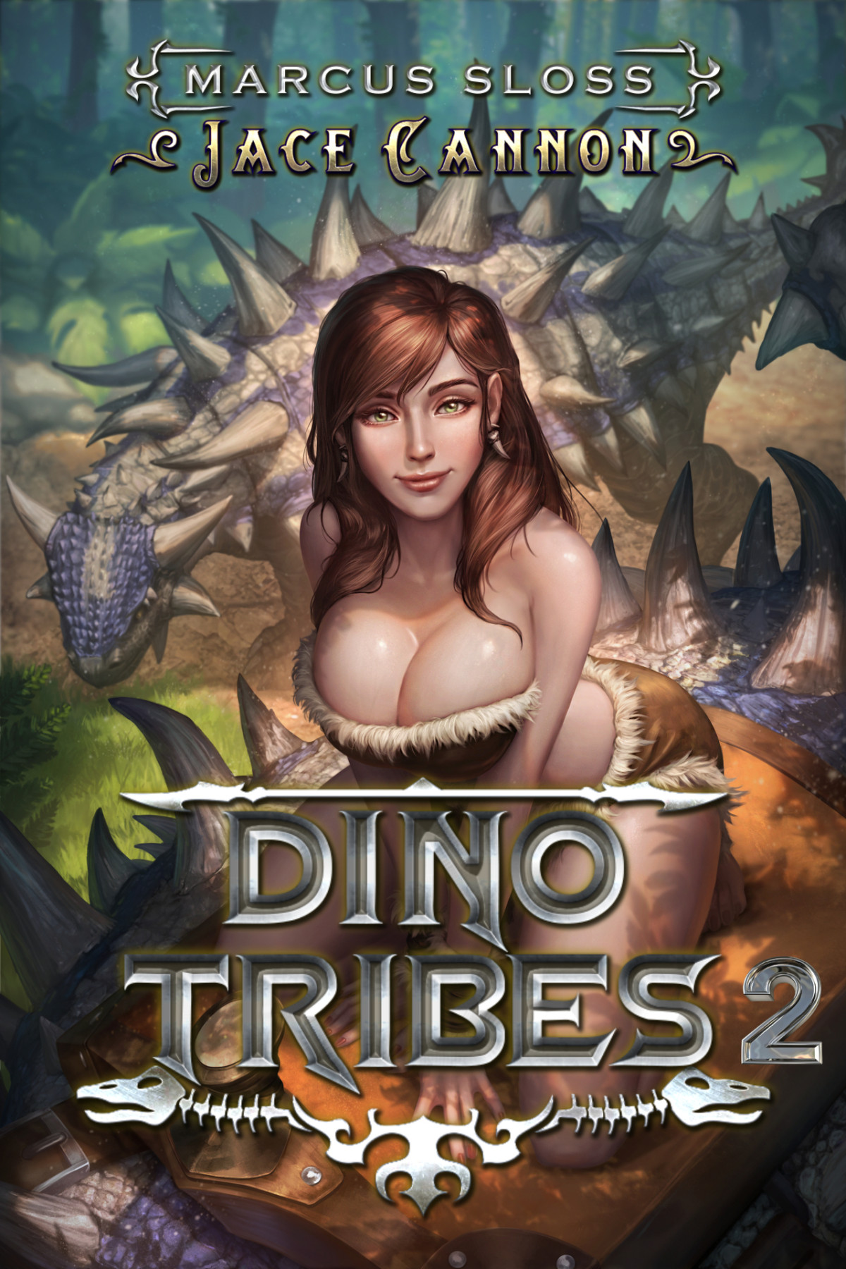 Dino Tribes 2 A Litrpg Prehistoric Epic Marcus Sloss Jace Cannon