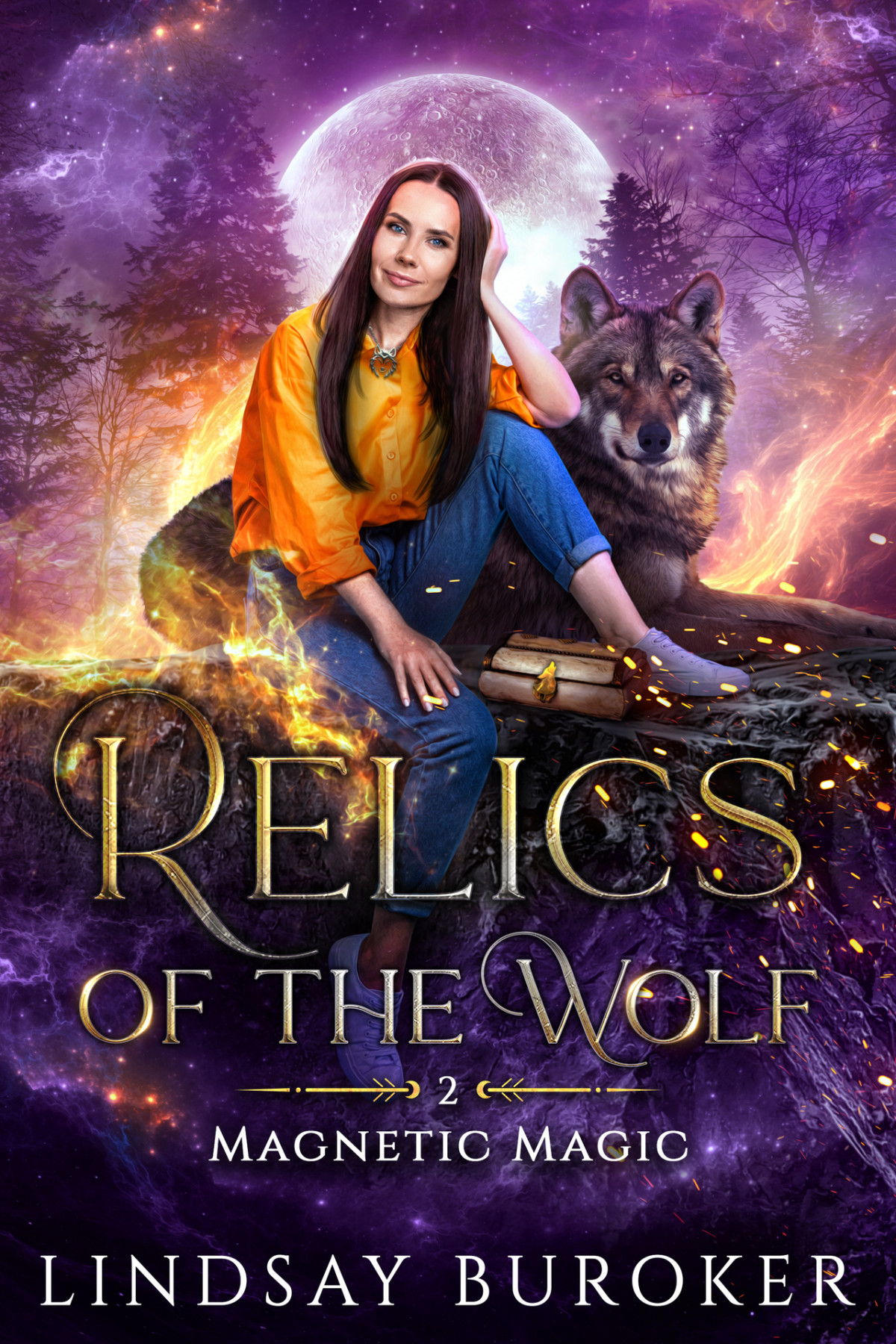 Relics Of The Wolf Magnetic Magic Book 2 Lindsay Buroker