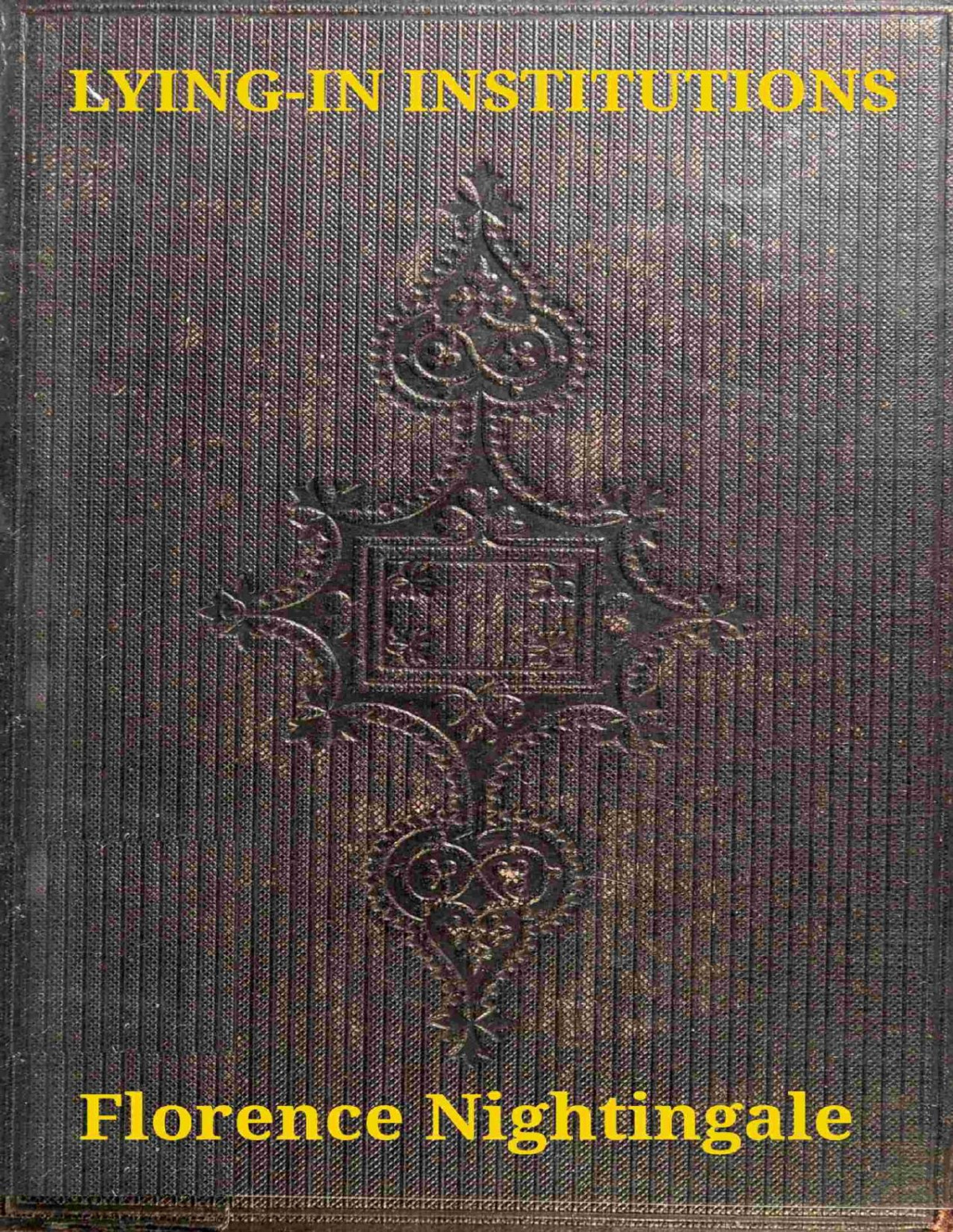 Introductory Notes On Lyingin Institutions Florence Nightingale