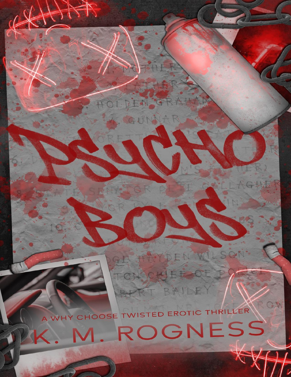 Psycho Boys A Twisted Erotic Thriller Km Rogness