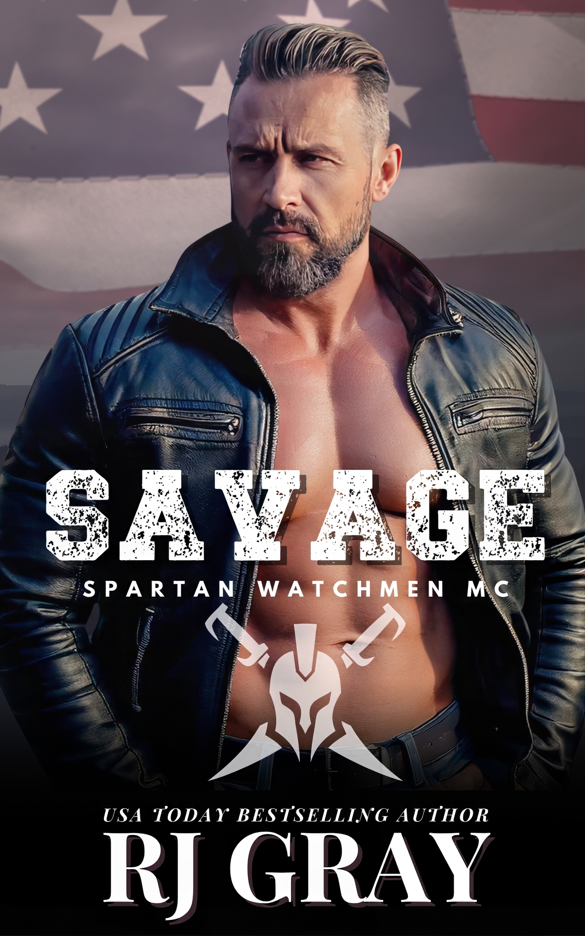 Savage A Small Town Former Military Daddy Romance Spartan Watchmen Mc Book 4 Rj Gray
