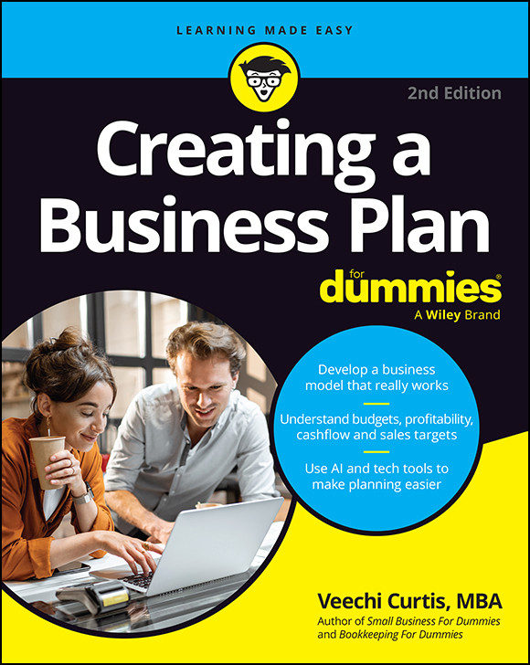 Creating A Business Plan For Dummies Veechi Curtis