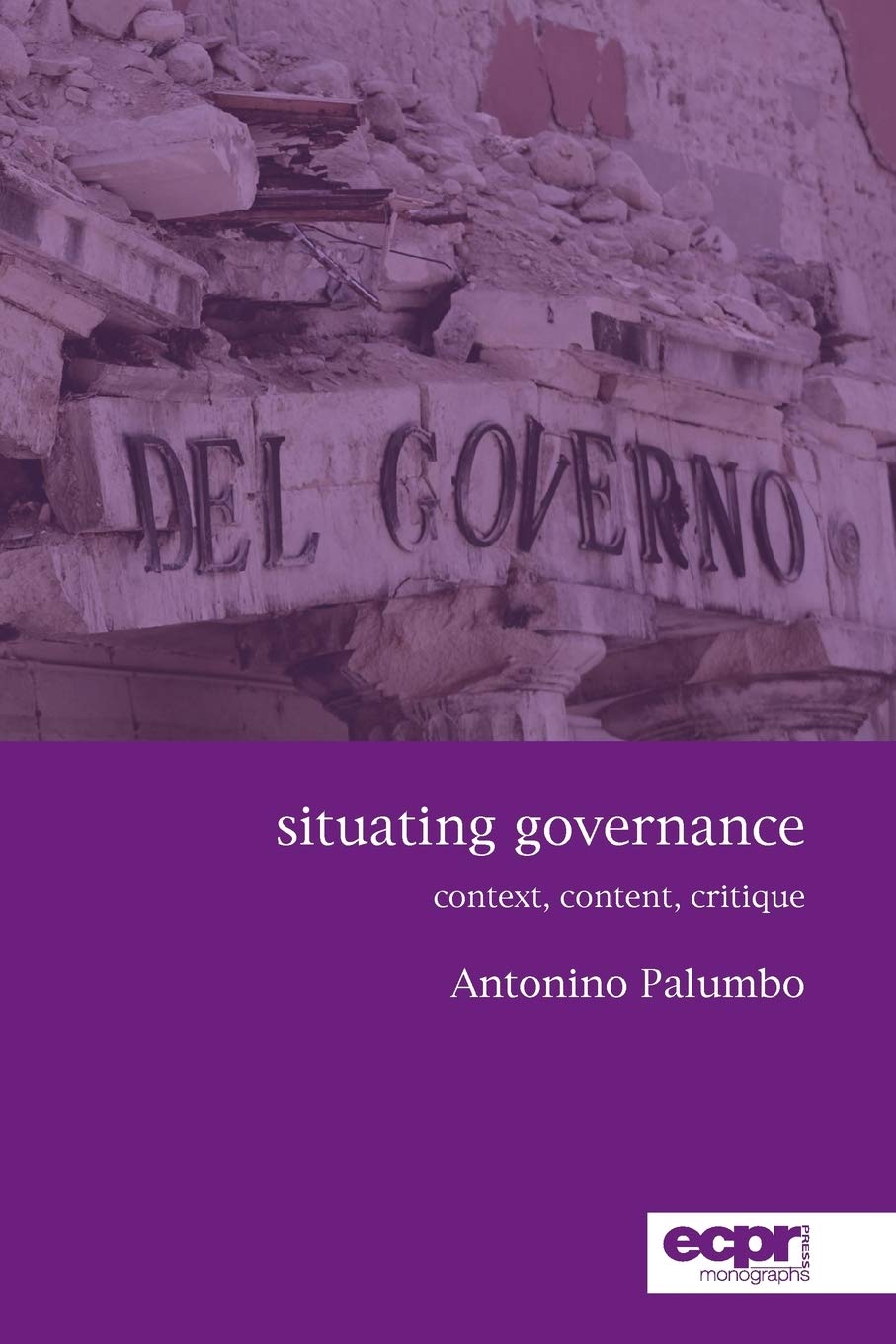 Situating Governance Context Content Critique Antonino Palumbo