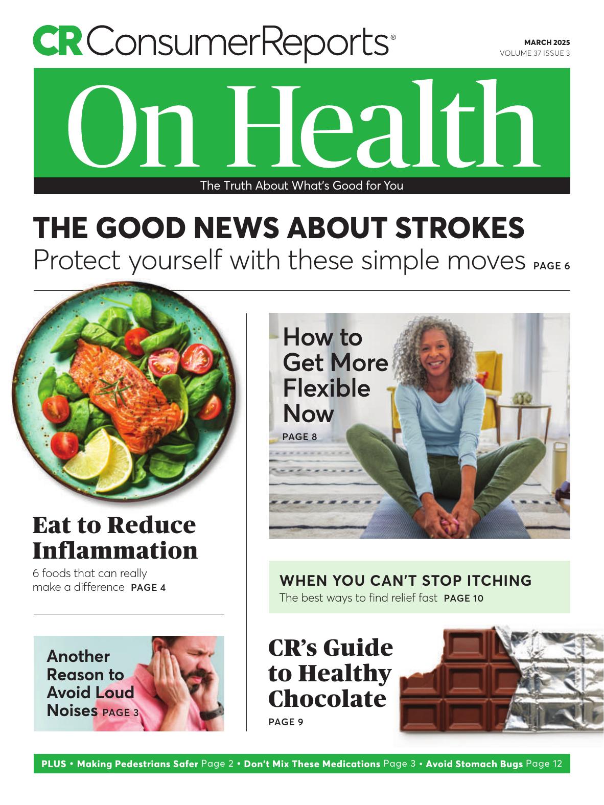 Consumer Reports On Health March 2025 Usa Unknown