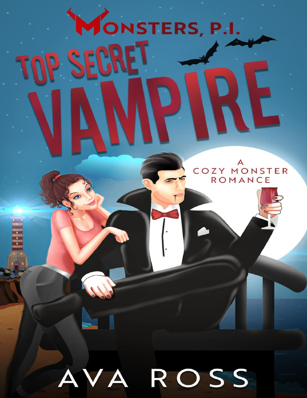Top Secret Vampire A Cozy Monster Romance Ava Ross