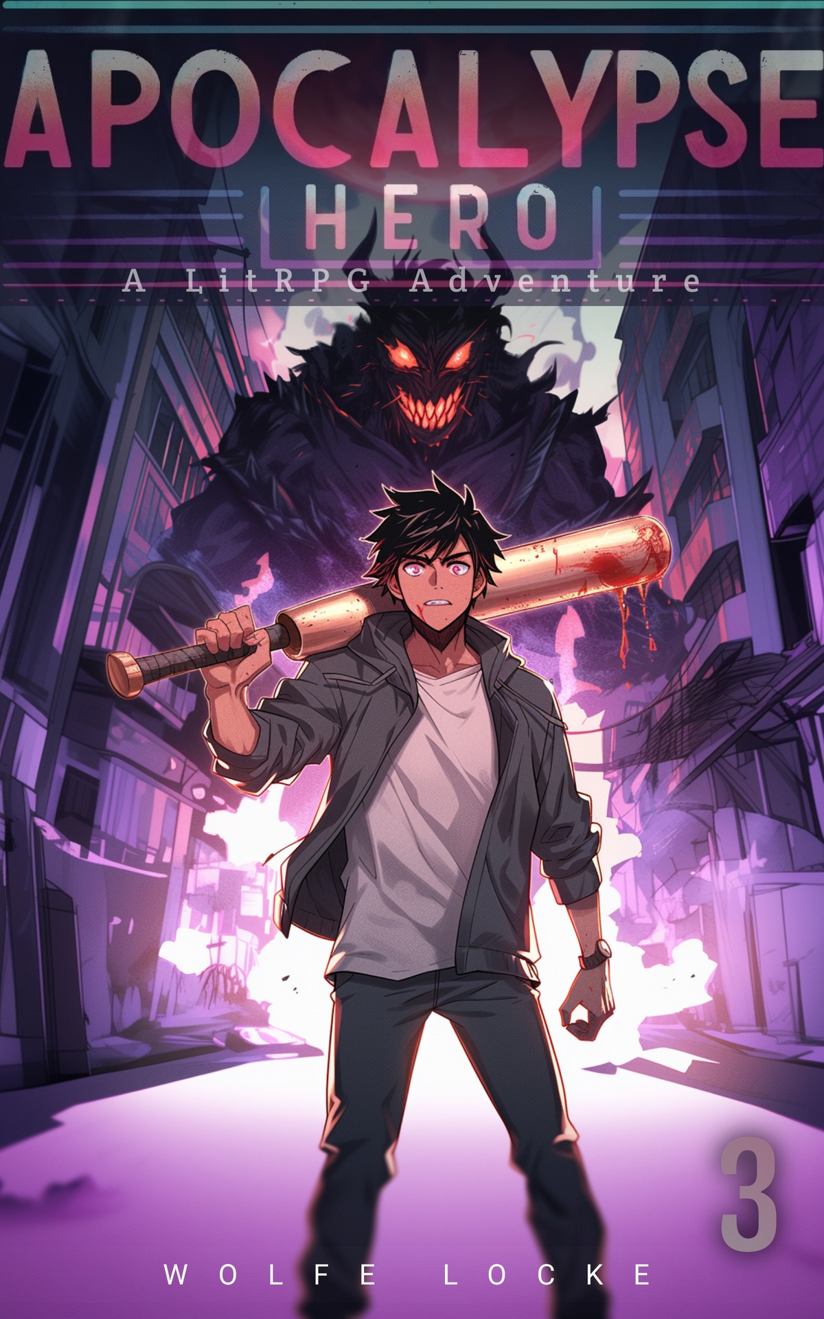 Adventures Of Dan 3 Apocalypse Hero 3 Wolfe Locke