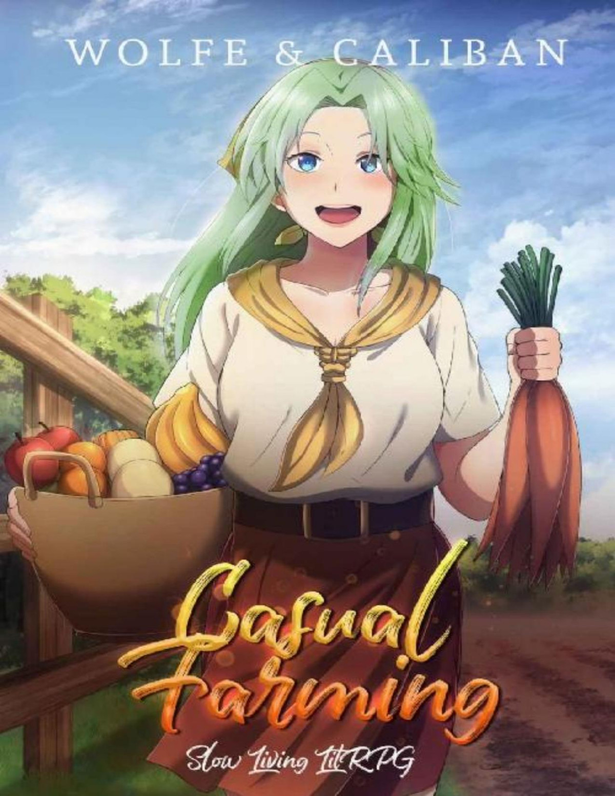 Casual Farming 1 A Slow Living Litrpg Wolfe Locke Mike Caliban