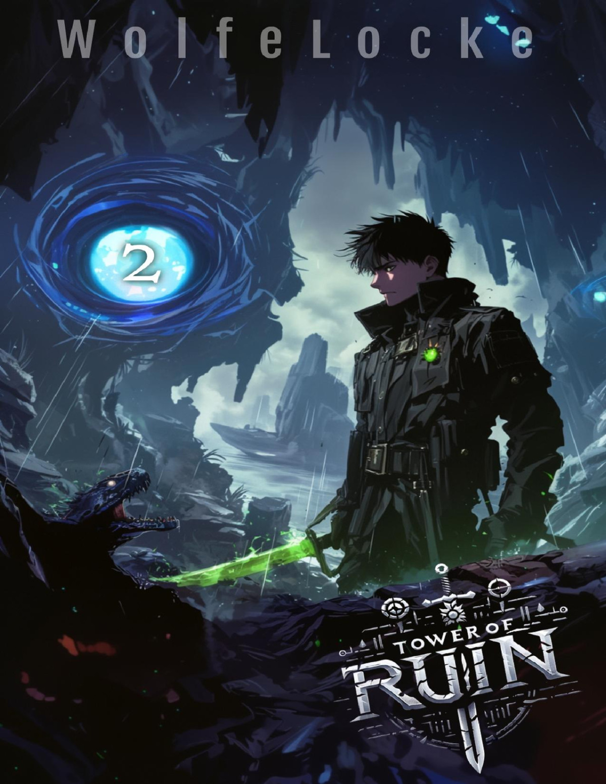 Tower Of Ruin 2 A Dark Dungeon Realm Litrpg Wolfe Locke
