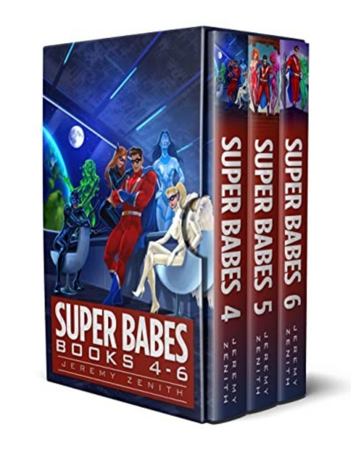Super Babes Box Set Vol 2 Superhero Litrpg Books 46 Jeremy Zenith
