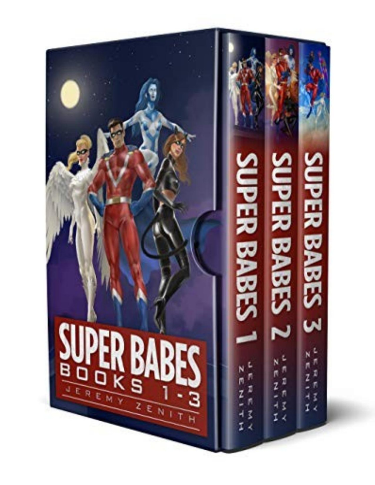 Super Babes Box Set Volume 1 Superhero Litrpg Books 13 Jeremy Zenith
