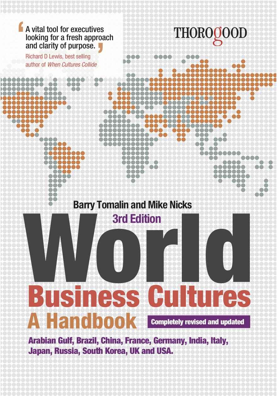 World Business Cultures A Handbook Barry Tomalin Mike Nicks