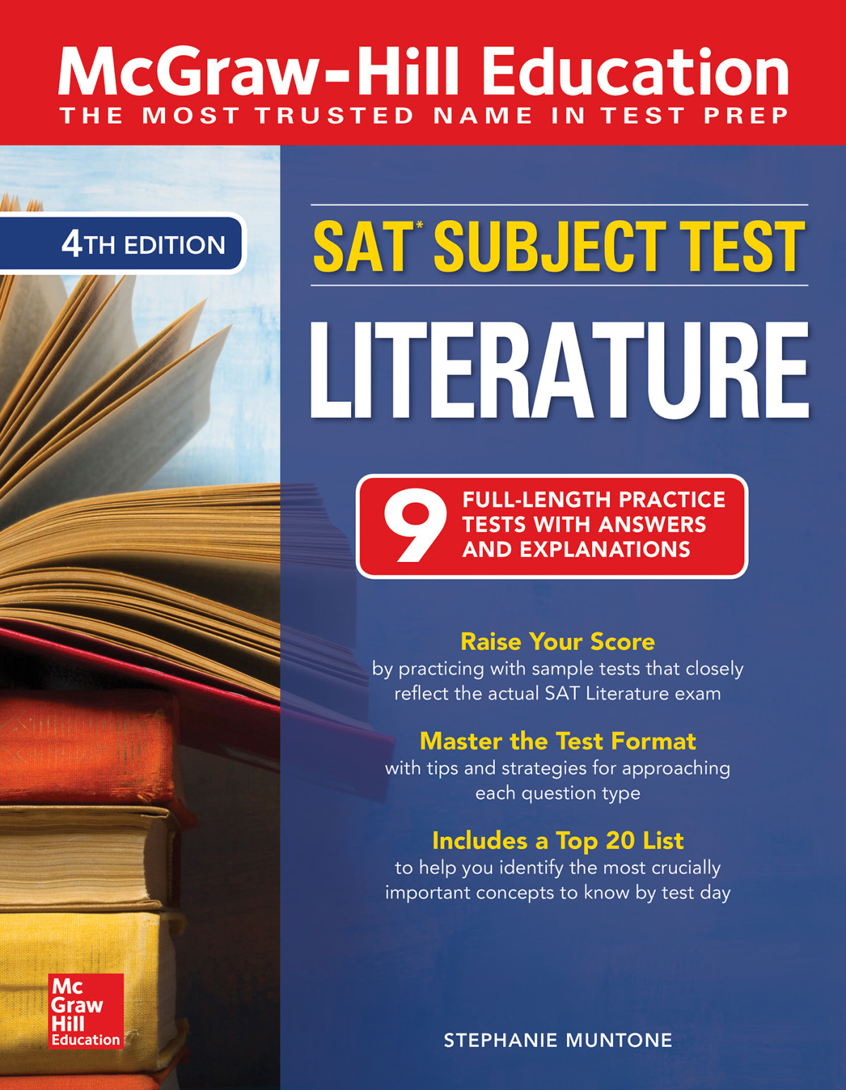 Mcgrawhill Education Sat Subject Test Literature Stephanie Muntone