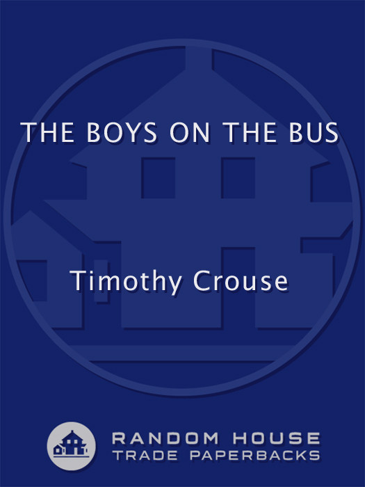 The Boys On The Bus Timothy Crouse