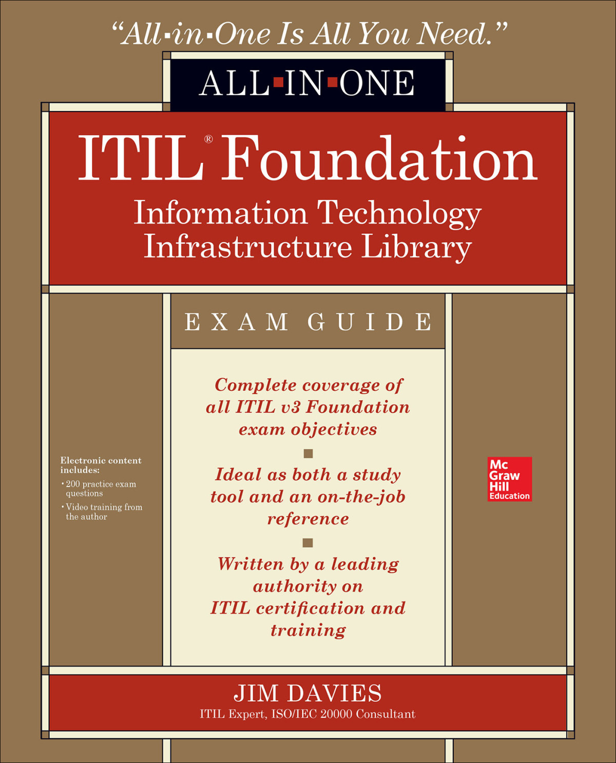 Itil Foundation Allinone Exam Guide Jim Davies