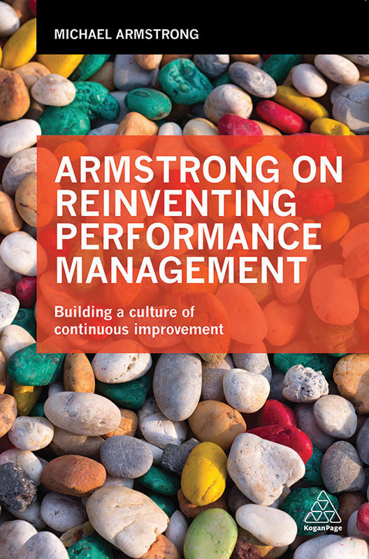 Armstrong On Reinventing Performance Management Michael Armstrong