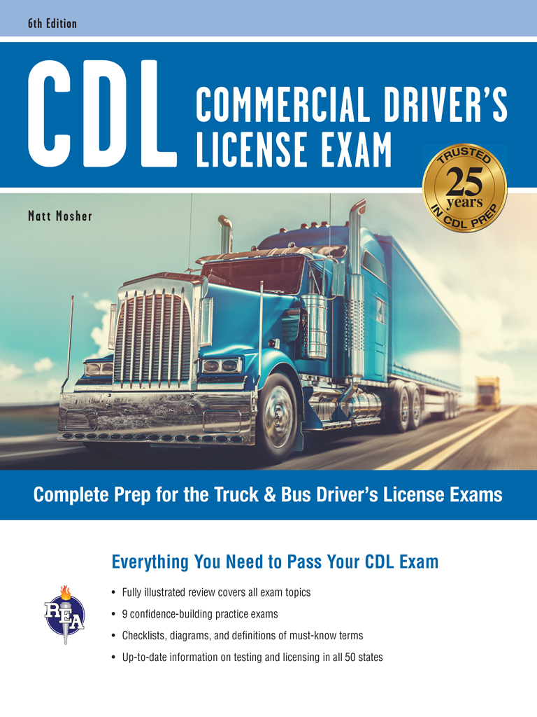 Cdlcommercial Drivers License Exam Matt Mosher