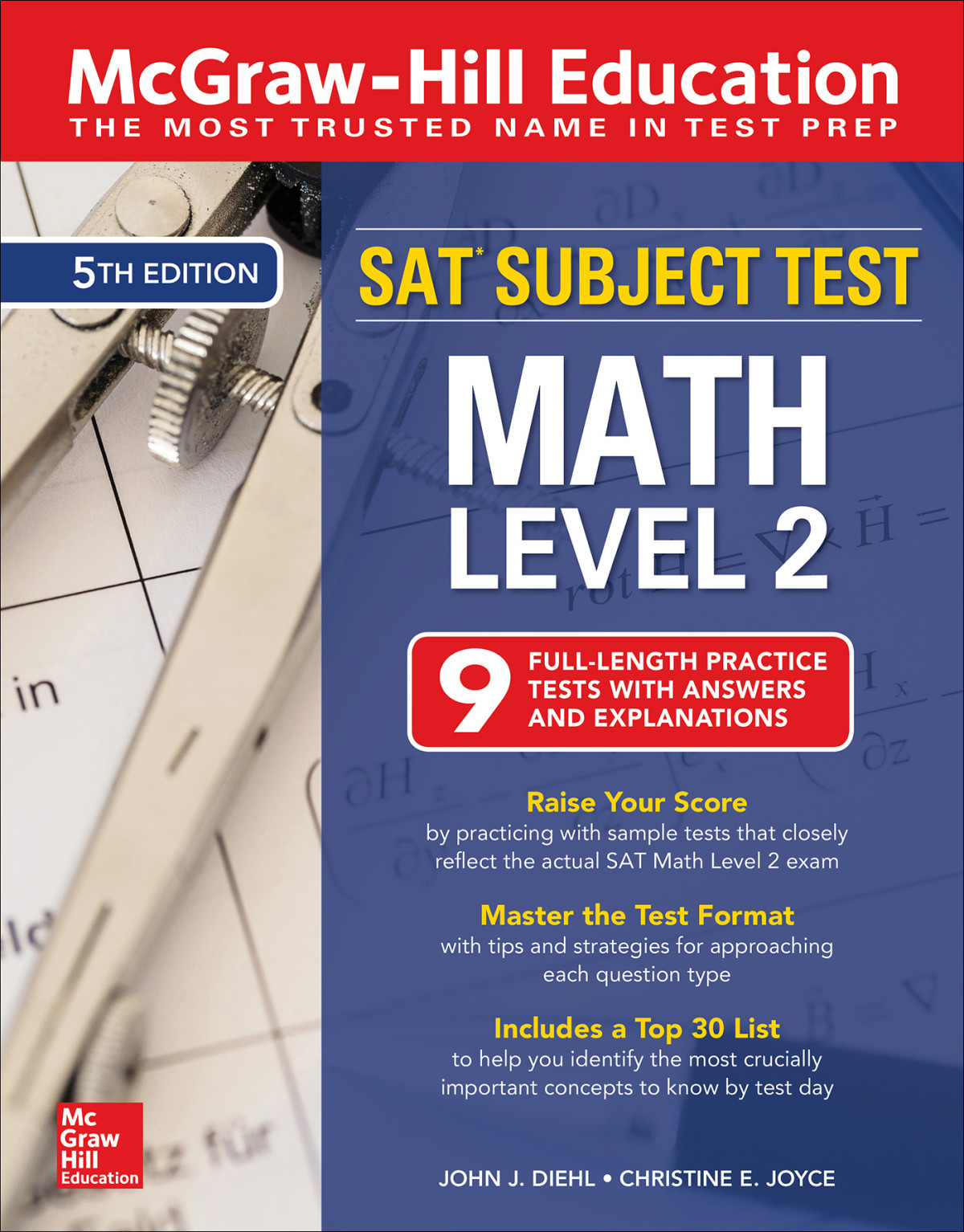 Mcgrawhill Education Sat Subject Test Math Level 2 John J Diehl