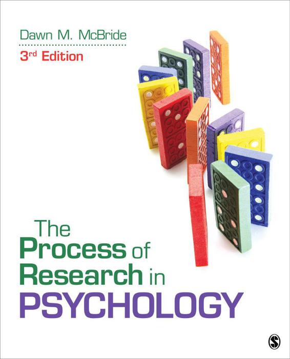 The Process Of Research In Psychology Dawn M Mcbride