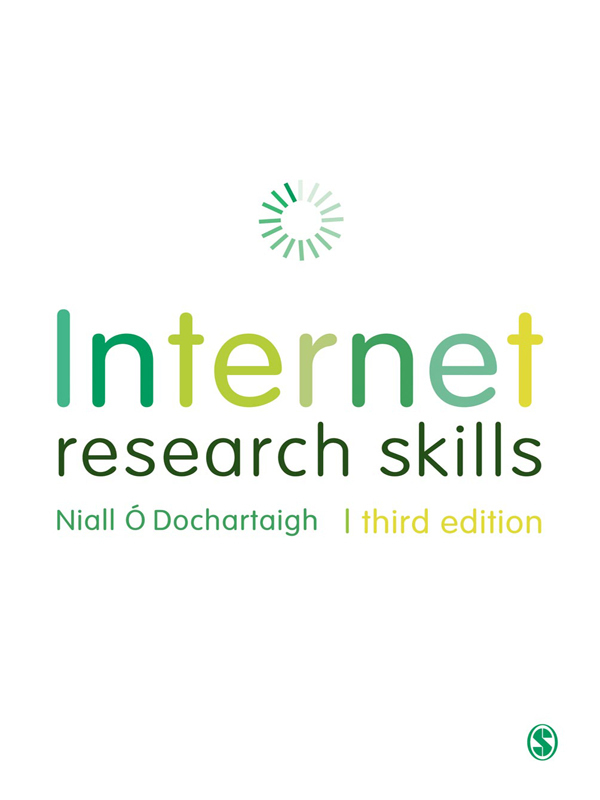 Internet Research Skills Dochartaigh Niall O