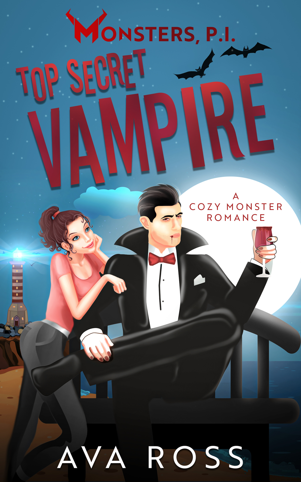 Top Secret Vampire A Cozy Monster Romance Monsters Pi Book 4 Ava Ross