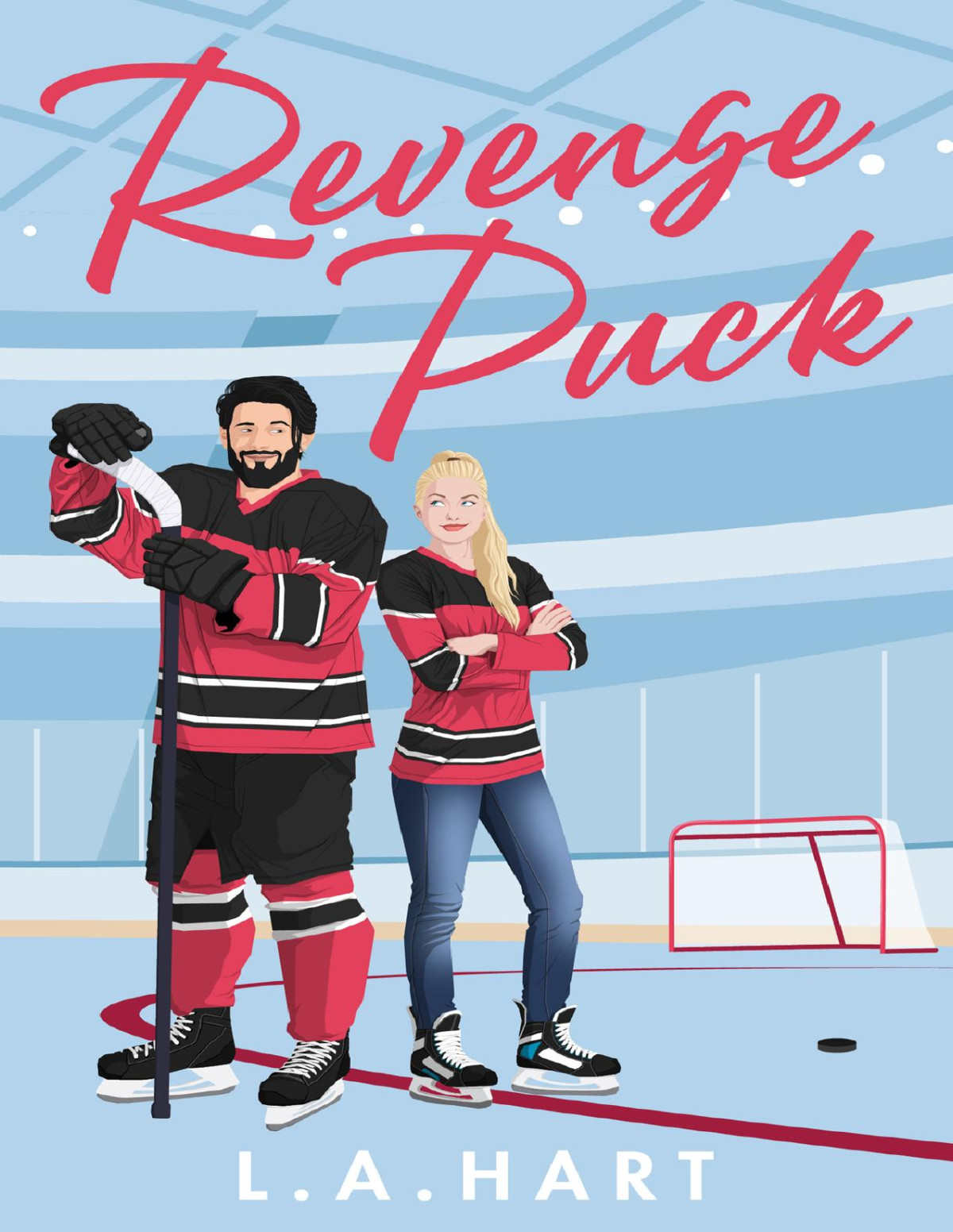 Revenge Puck A Fake Dating Grumpy Sunshine Hockey Romance Shot At Love Book 1 La Hart