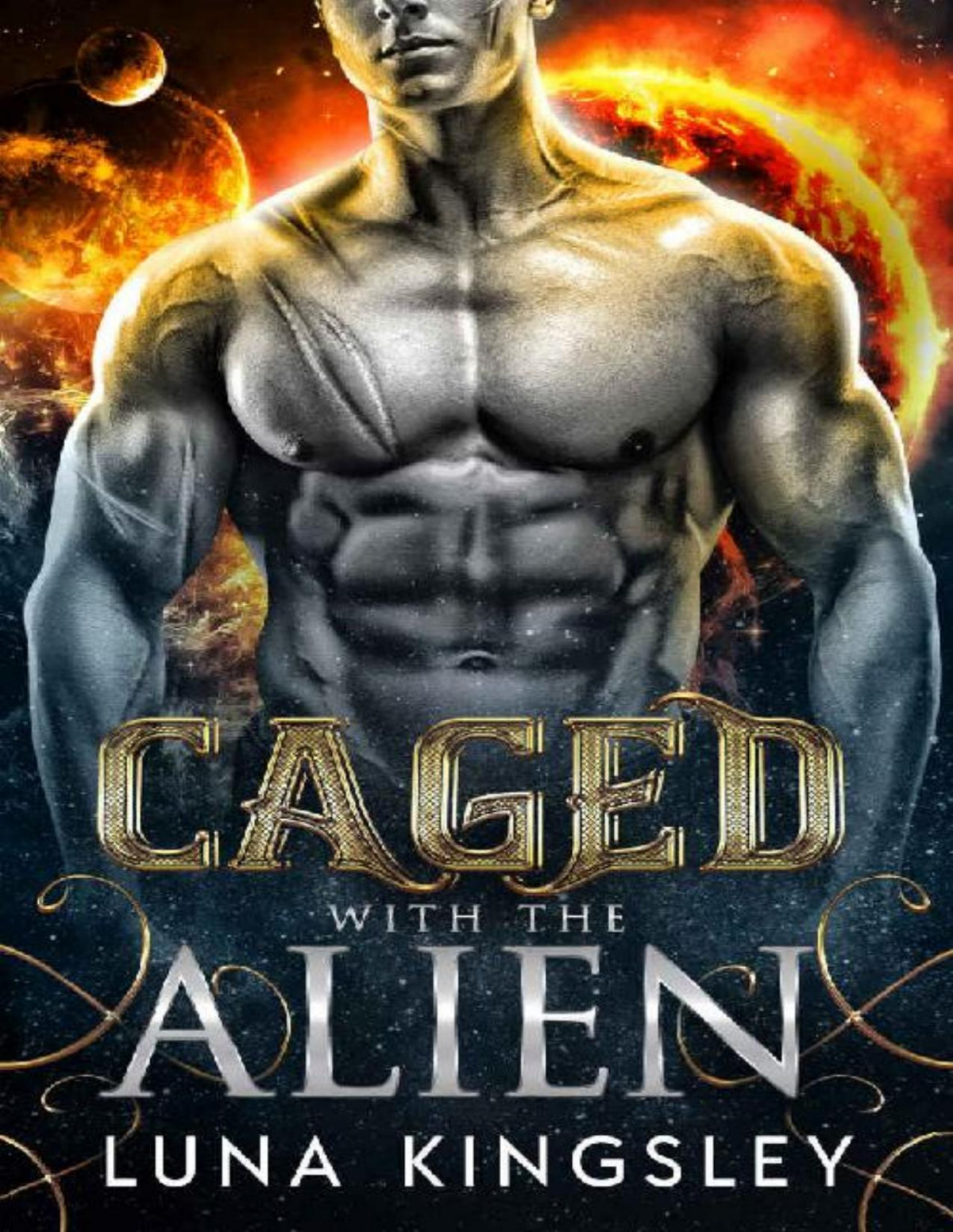 Caged With The Alien An Alien Breeder Romance Luna Kingsley