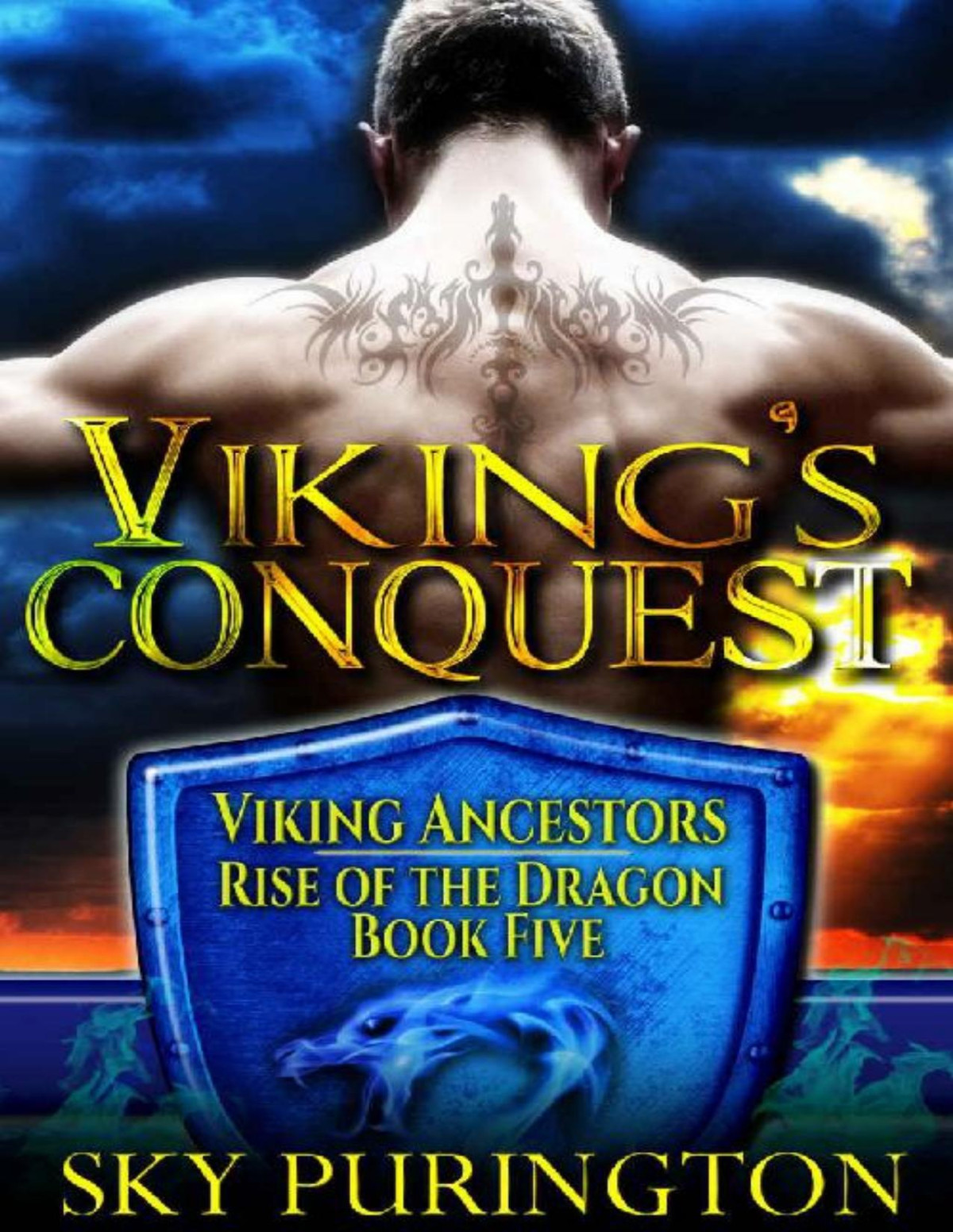 Vikings Conquest Viking Ancestors Rise Of The Dragon Book 5 Sky Purington