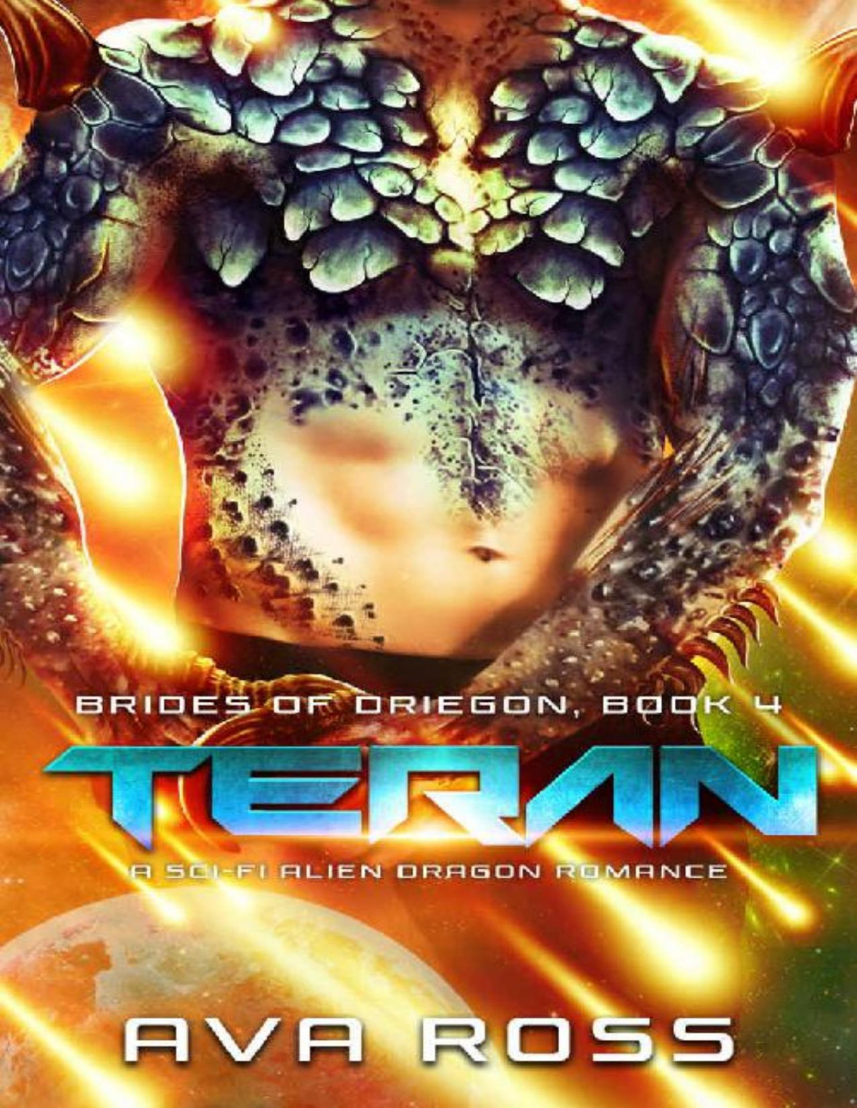 Teran A Scifi Alien Dragon Romance Brides Of Driegon Book 4 Ava Ross