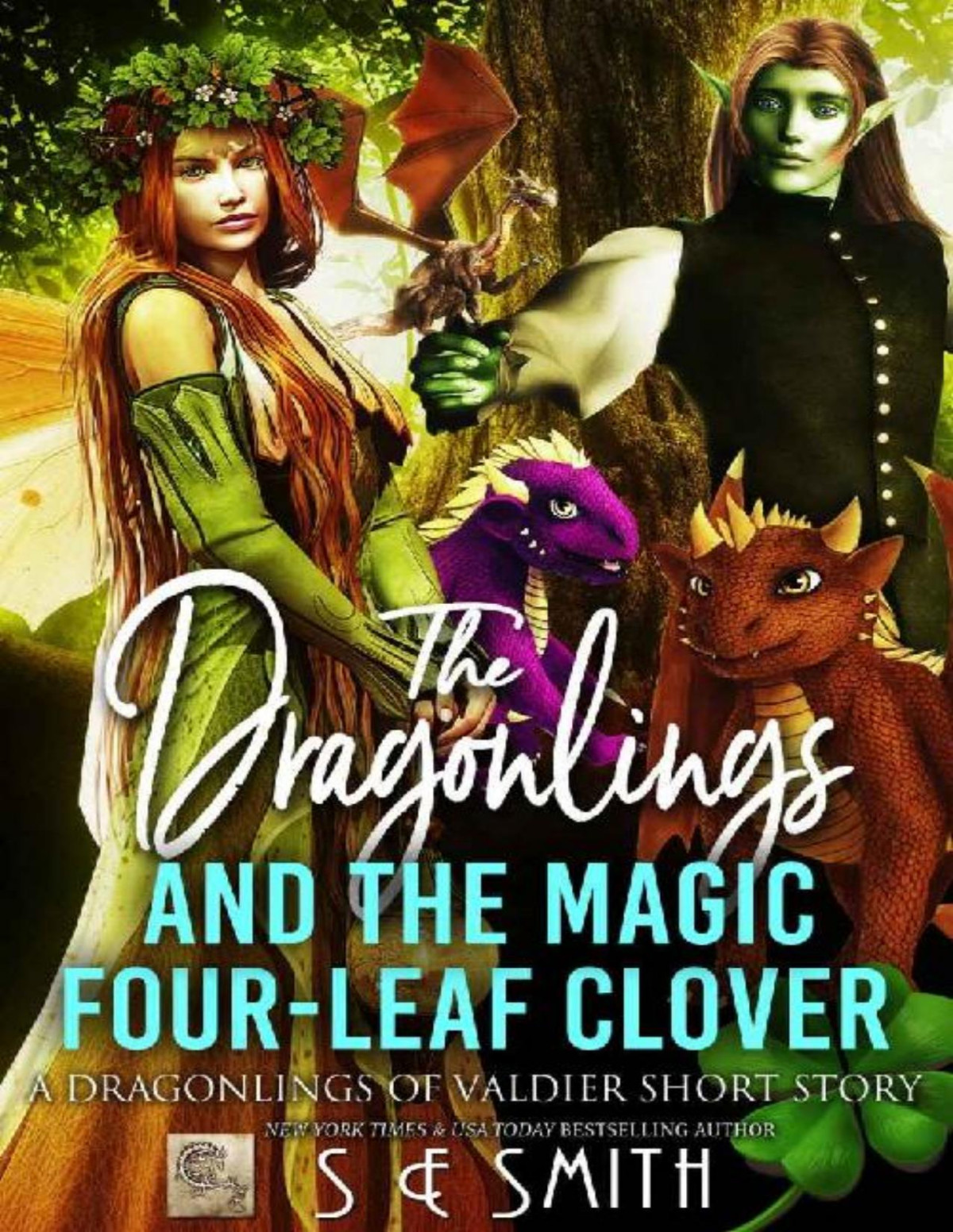 The Dragonlings And The Magic Fourleaf Clover A Dragonlings Of Valdier Short Se Smith