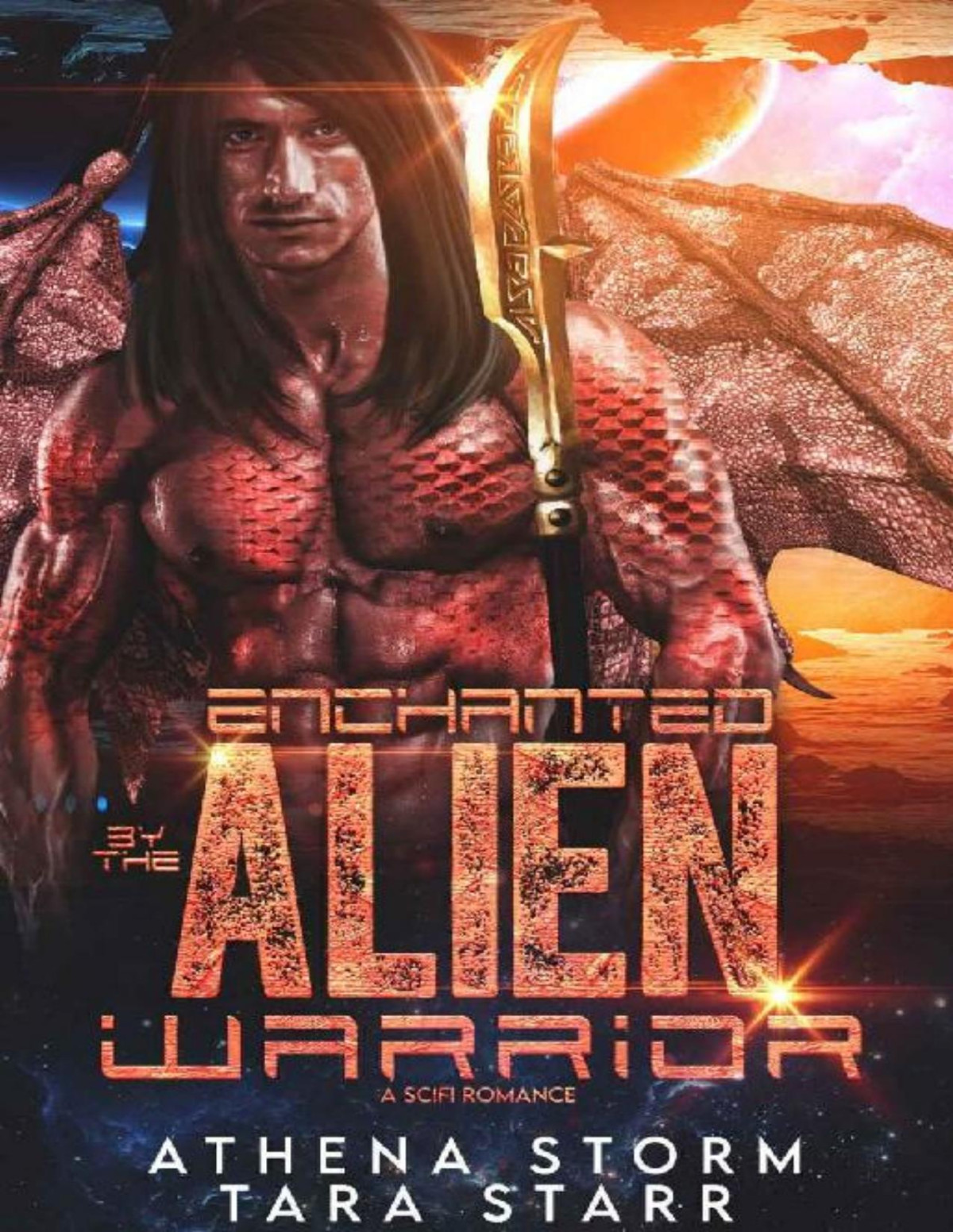 Enchanted By The Alien Warrior A Scifi Romance Fated Mates To Kraaj Warriors Book 1 Athena Storm Tara Starr