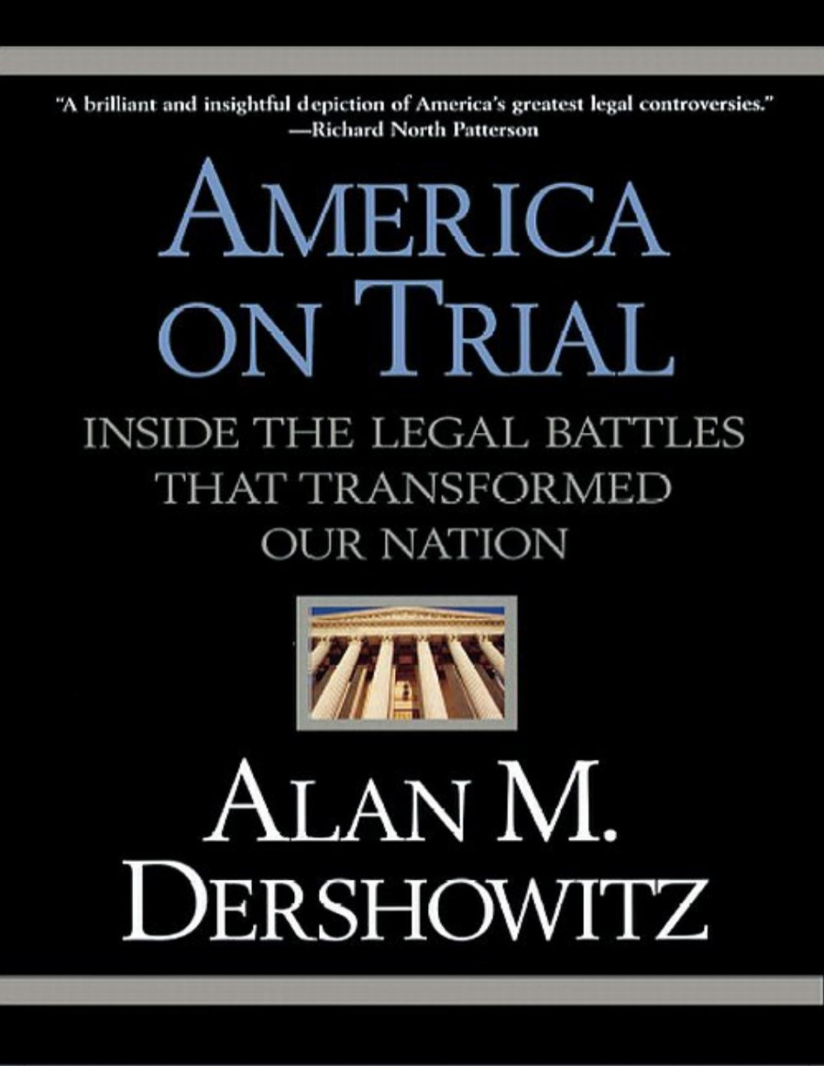 America On Trial Alan M Dershowitz