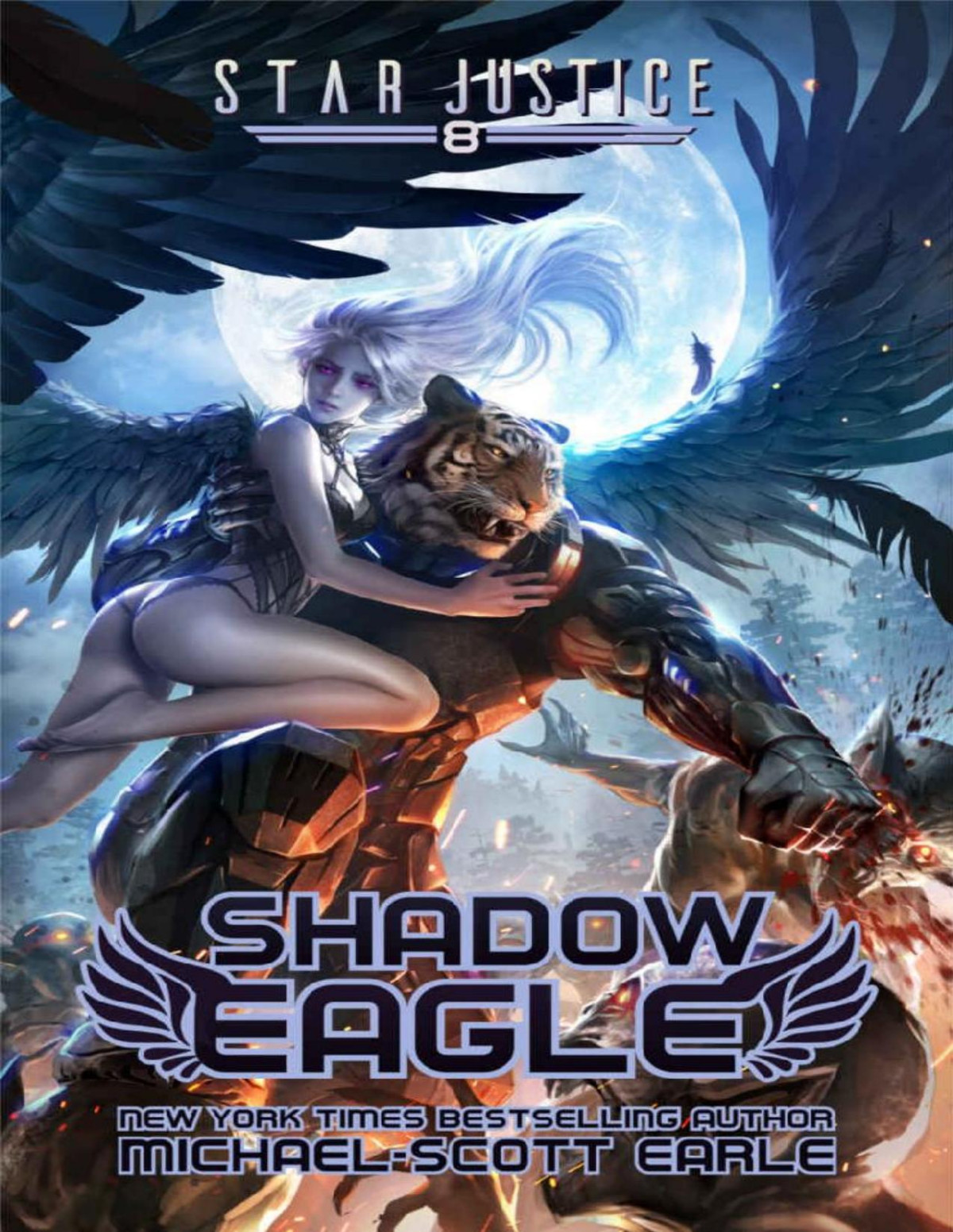 Star Justice 8 Shadow Eagle Michaelscott Earle