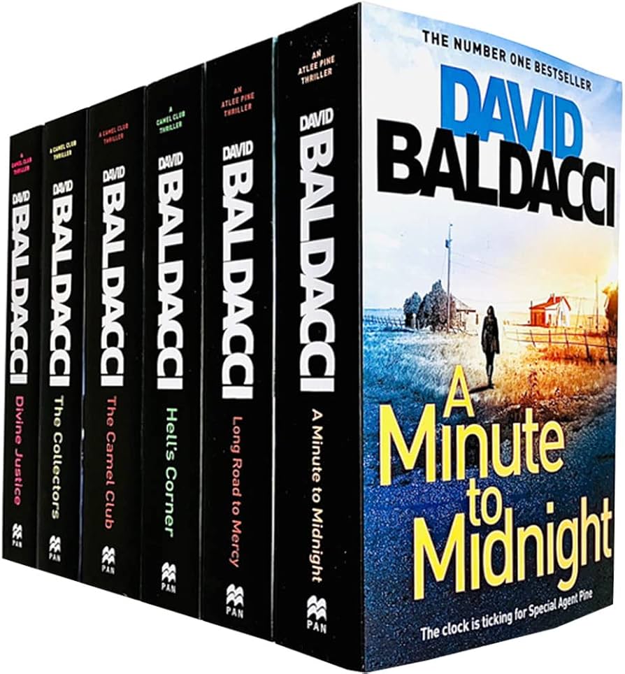 2 David Baldacci Books 1 A Minute To Midnight 2 The Collectors Baldacci