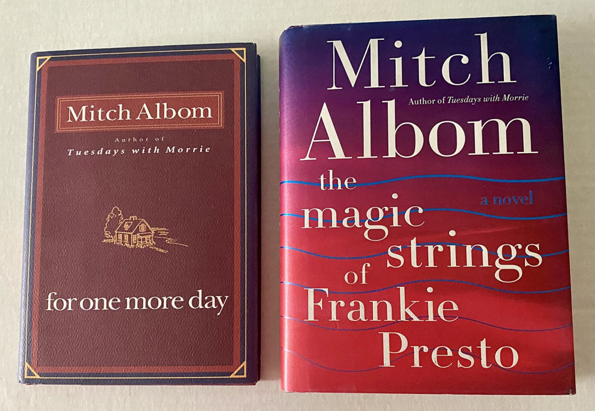 2 Mitch Albom Books 1 For One More Day 2 The Magic Strings Of Frankie Presto Albom