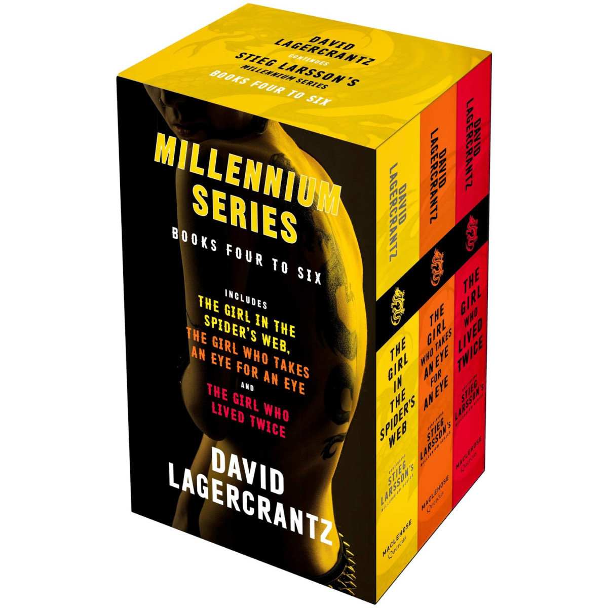Millennium Series 3 Books Collection Box Set By David Lagercrantz Books 4 6 Lagercrantz