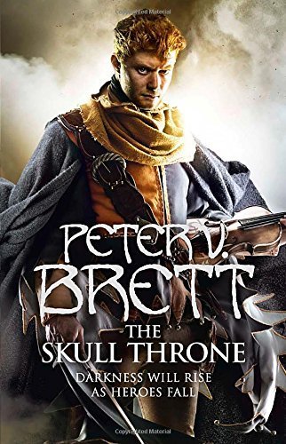 The Skull Throne Demon Cycle By Peter V Brett Brett Peter V