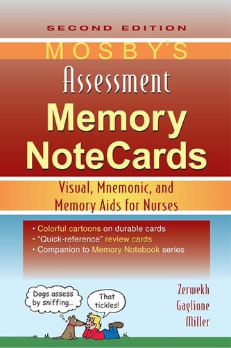 Mosbys Assessment Memory Notecards 2e Jul 28 2010032306745xmosbypdf 2nd Edition Joann Zerwekh