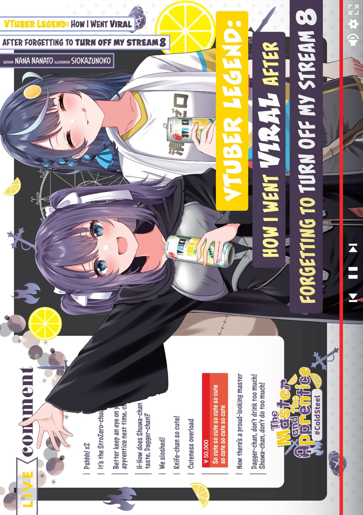 Vtuber Legend How I Went Viral After Forgetting To Turn Off My Stream Volume 8 Nana Nanato