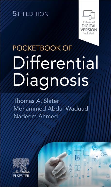 Pocketbook Of Differential Diagnosis 5th Edition Thomas A Slater Mbbs Mrcp