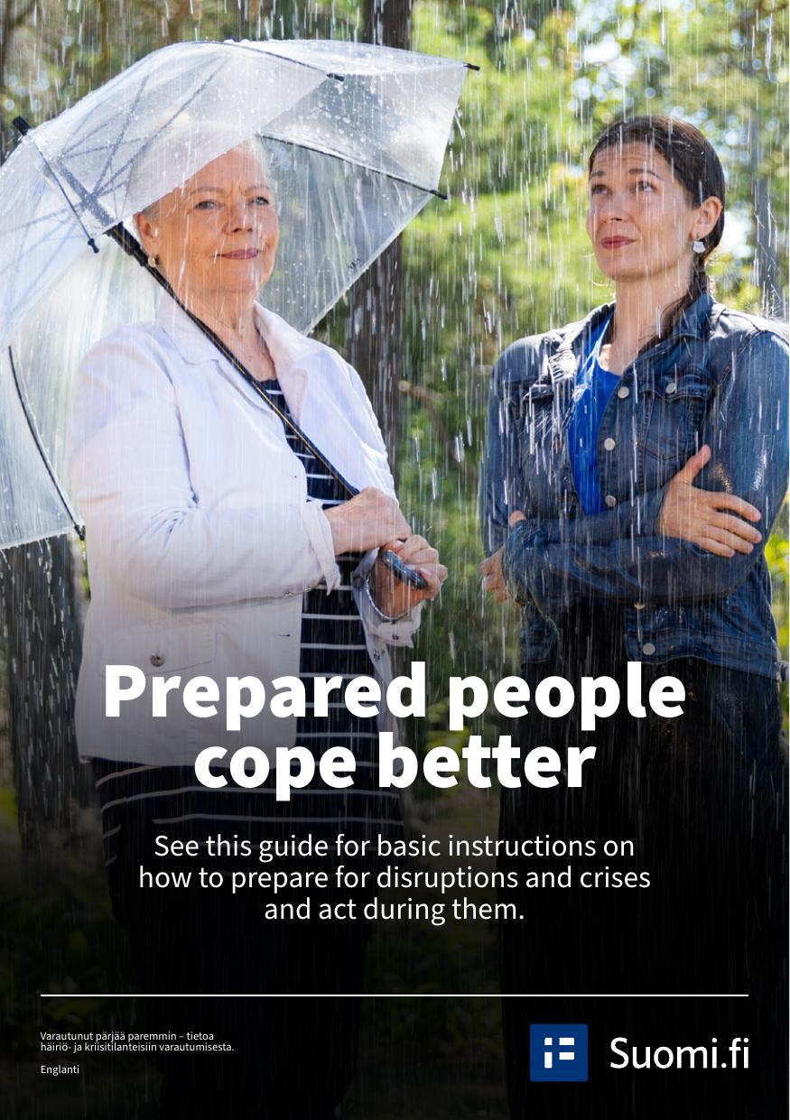 Prepared People Cope Better Suomifi