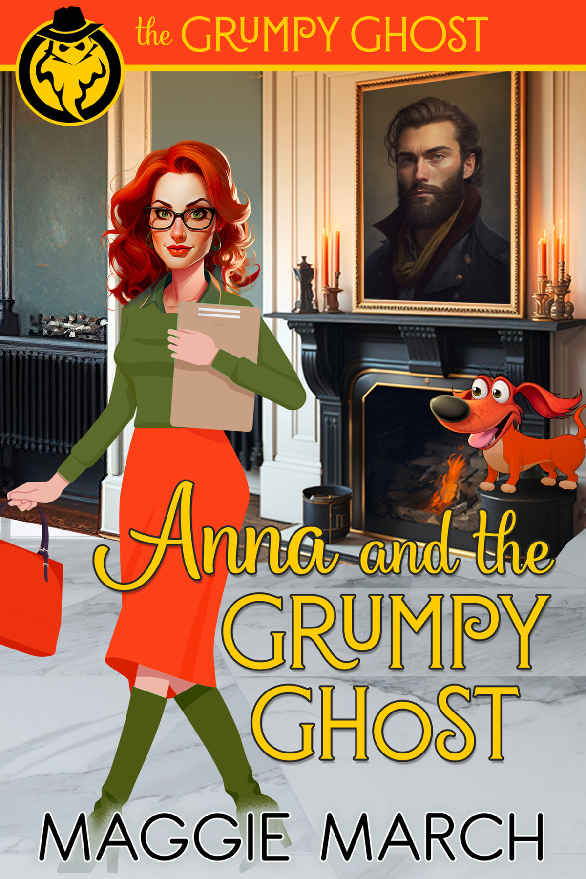 Anna And The Grumpy Ghost Anna And The Grumpy Ghost 1 Maggie March