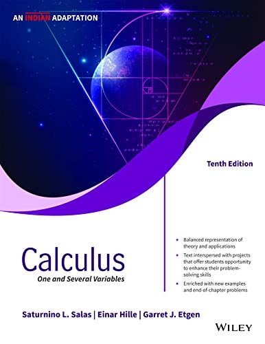 Calculus One And Several Variables Saturnino L Salas Einar Hille
