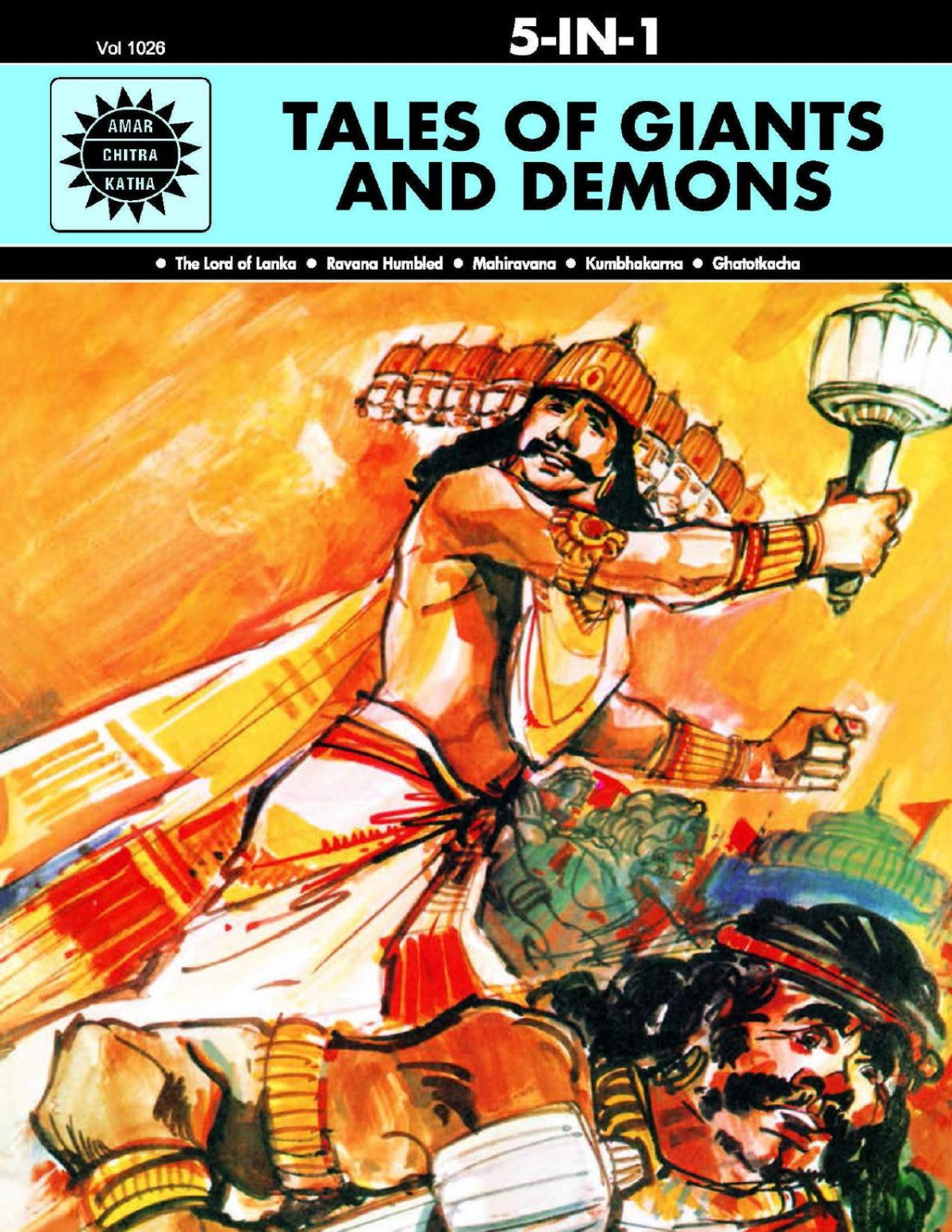 Tales Of Giant And Demons 5 In 1 Amar Chitra Katha Anant Pai